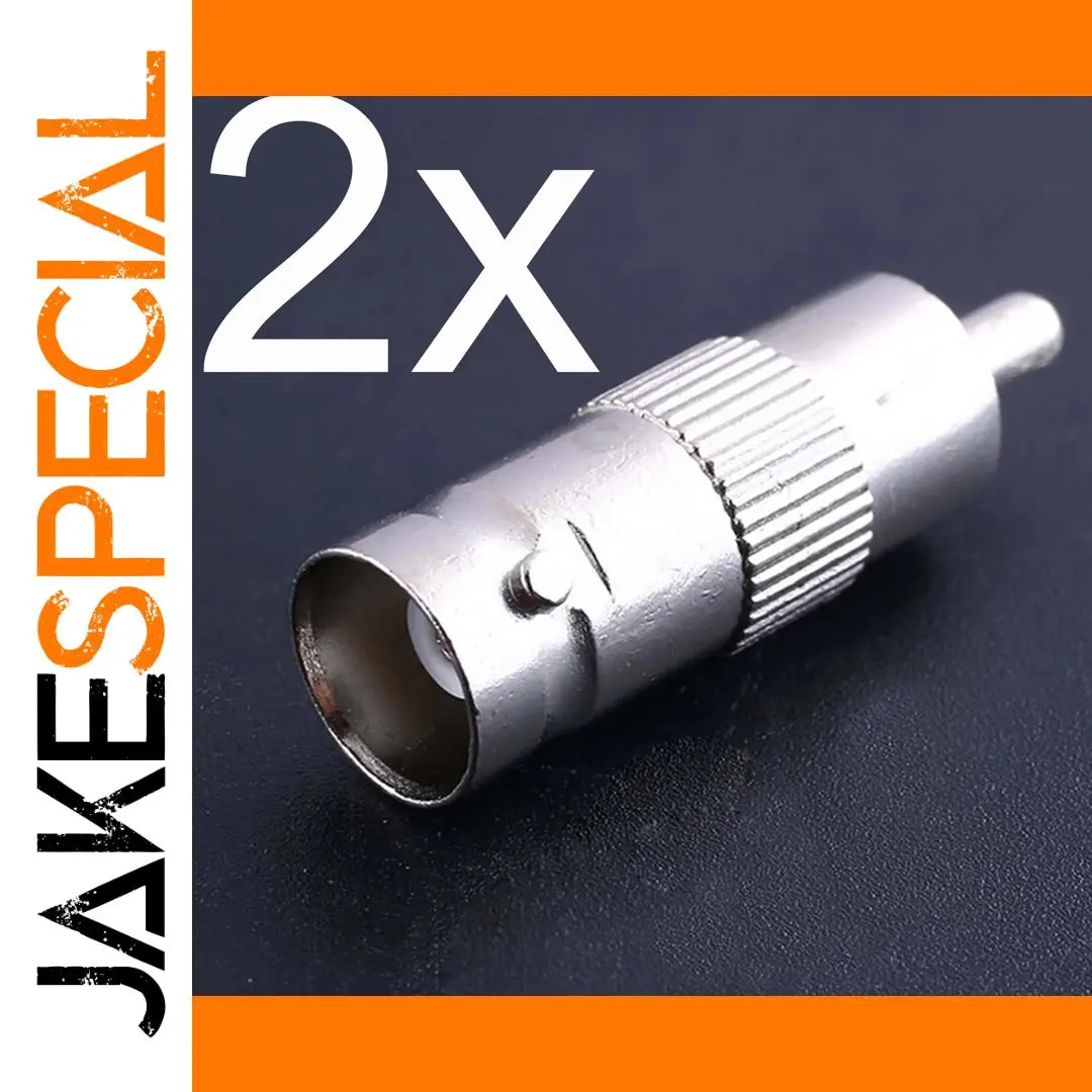 BNC to RCA Adapter Set for AV Devices 1 BNC to RCA Adapter Set for AV Devices