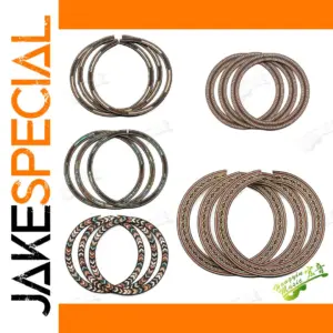 Ukulele Sound Hole Circle with Abalone Mosaic