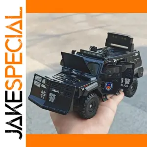 Miniature Police Armored Vehicle Model 1:24 Scale