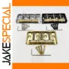 Short TL Electric Guitar Bridge Set in Gold, Silver, Black