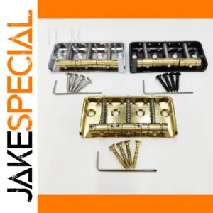 Short TL Electric Guitar Bridge Set in Gold, Silver, Black