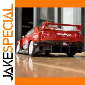 Red 1:18 Scale Nissan GTR Skyline S15 Diecast Model