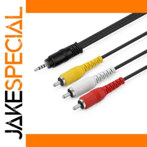 Canon Camcorder AV A/V Video Cable 1.2m
