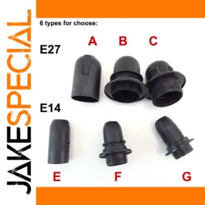 Versatile E14/E27 Lamp Socket Adapter for LED Bulbs