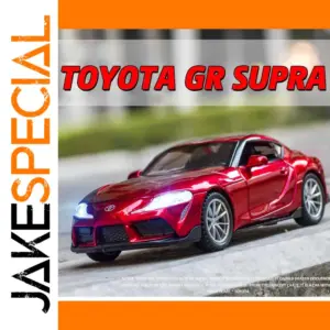 Red 1:32 Scale Toyota GR Supra Diecast Model