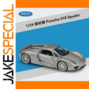 1:24 Scale Porsche 918 Spyder Diecast Model