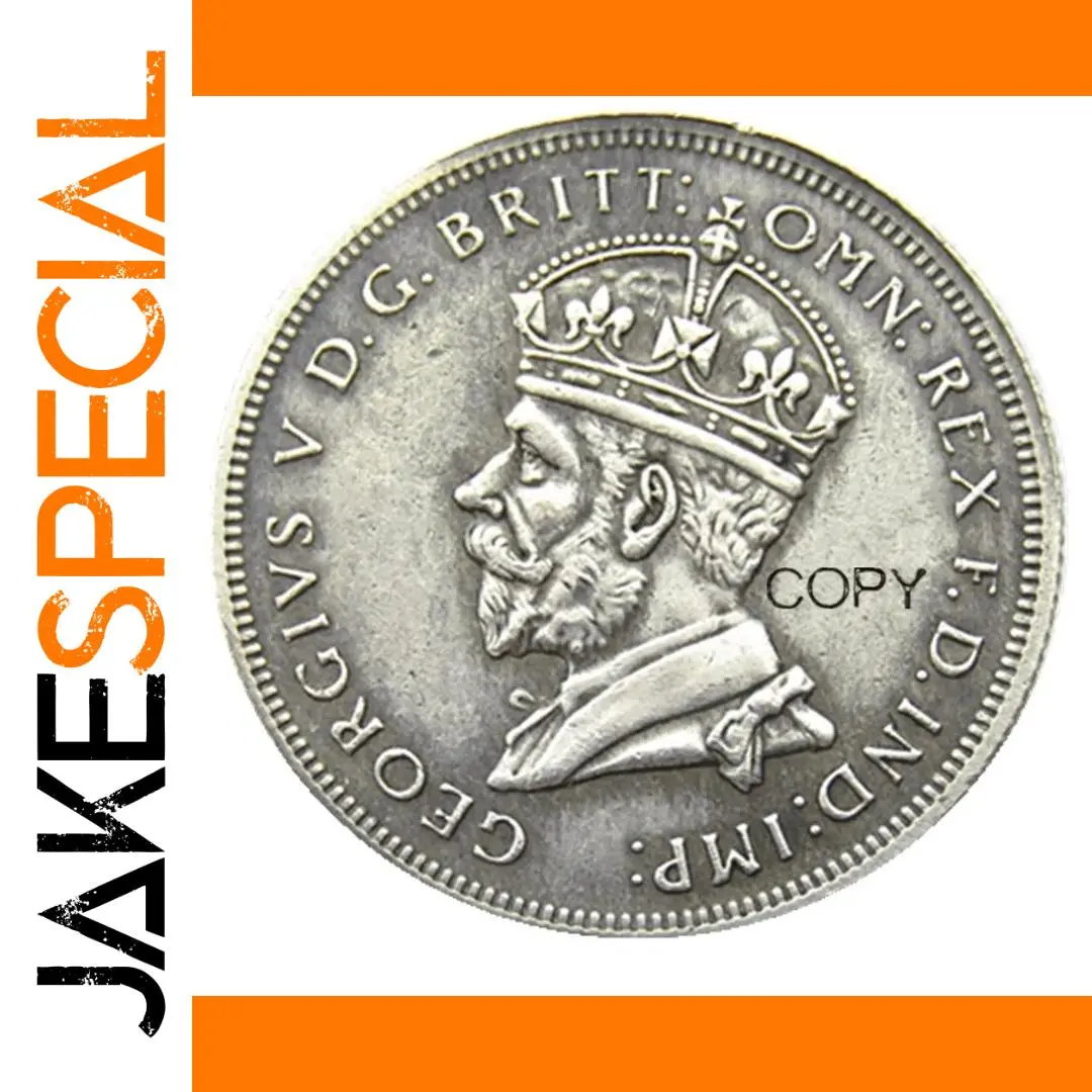 Australian 1927 King George V Coin Replica 1 Australian 1927 King George V Coin Replica