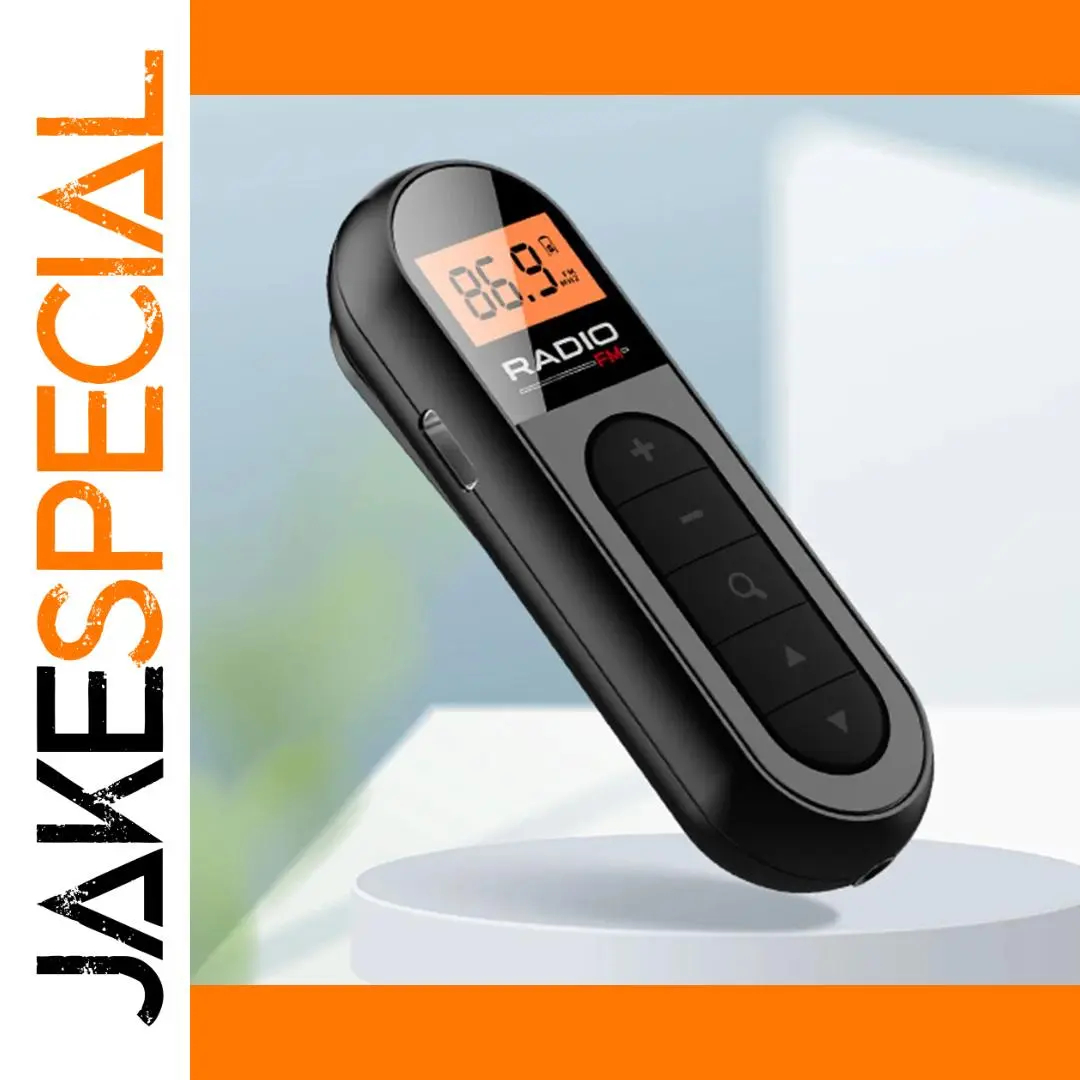 Mini Portable FM Radio with LCD Display 1 Mini Portable FM Radio with LCD Display