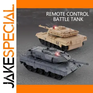 Miniature Remote Control Military Tank for Battles