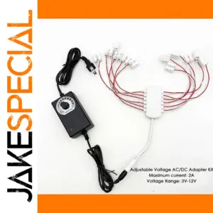 Adjustable Power Supply with Analog Dial