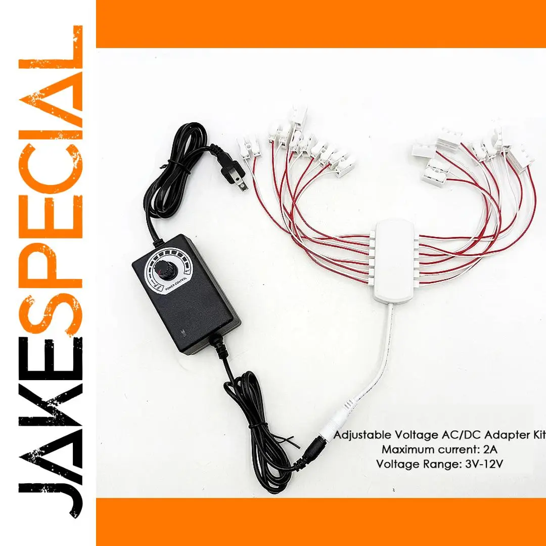 Adjustable Power Supply with Analog Dial 1 Adjustable Power Supply with Analog Dial