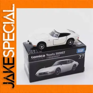 White Toyota 2000GT Diecast Model - 7cm
