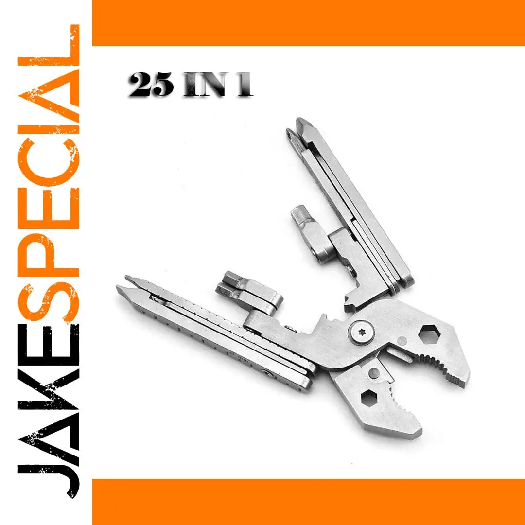 25-in-1 Stainless Steel Multi-Tool by YESISOK 1 25-in-1 Stainless Steel Multi-Tool by YESISOK