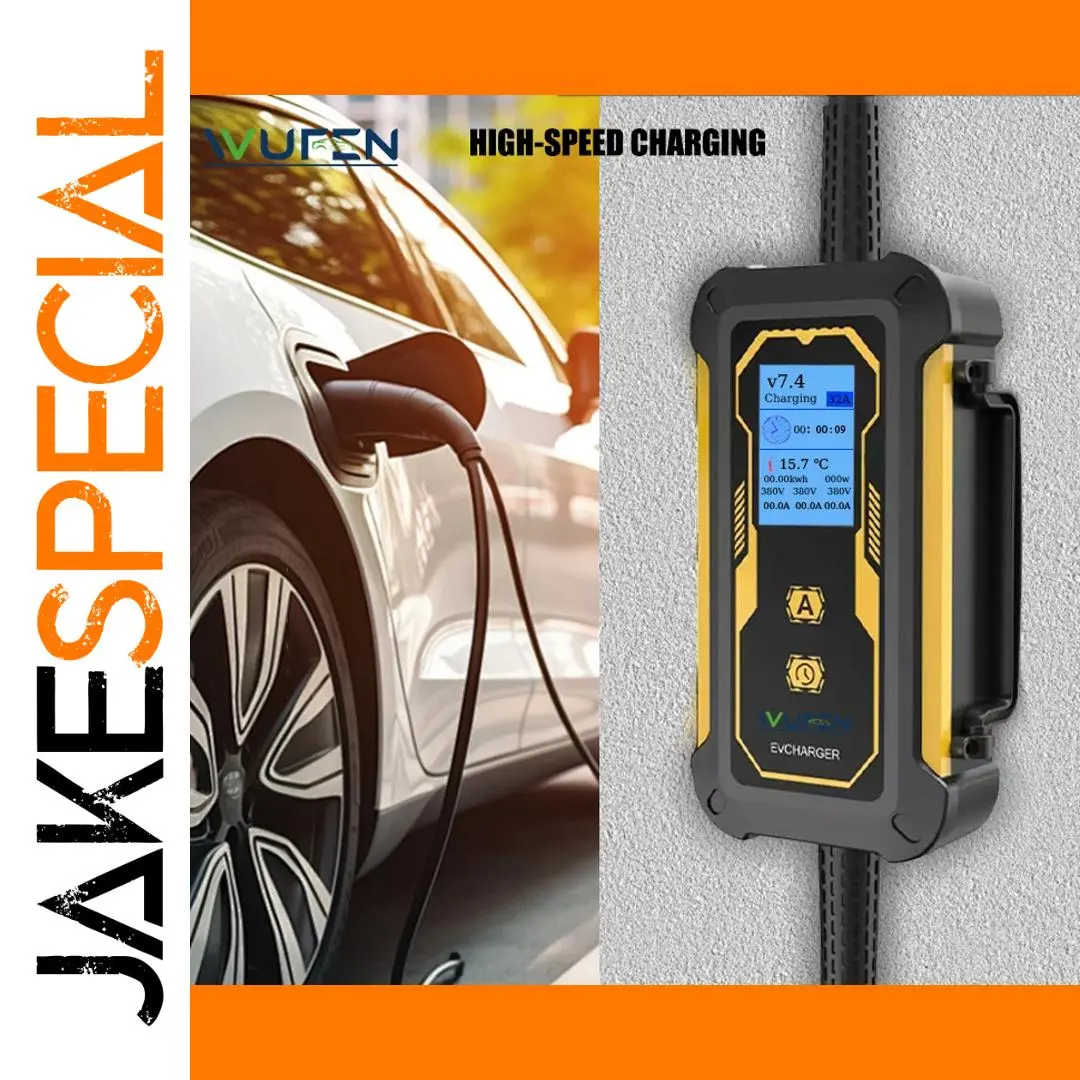 WUFEN 22KW Portable EV Charger 380V 32A 1 WUFEN 22KW Portable EV Charger 380V 32A