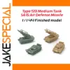 1:144 Scale Military Model with Tank & Missile System