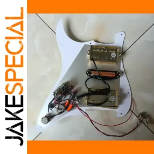 Premium Strat-Style Pickguard with Wiring Kit