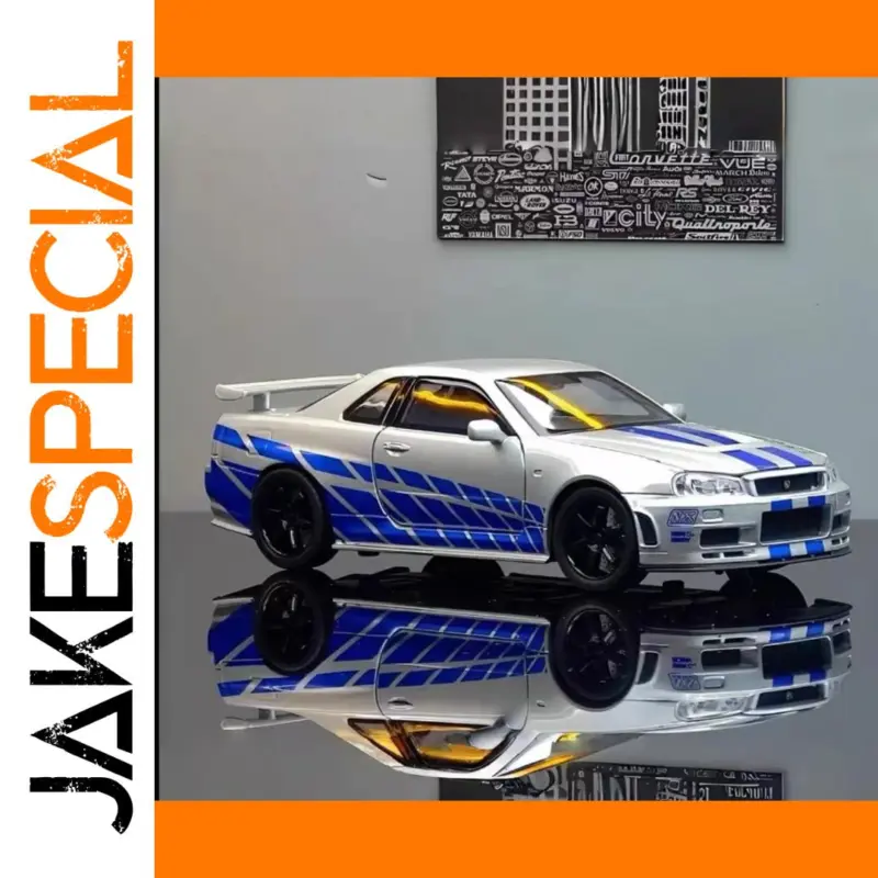 The 1:32 Scale Nissan Skyline GTR R34 Diecast Model: A Collector’s Dream 1 501d751463f84c0f803aae73 product image