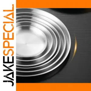 Stainless Steel Korean Plates Set (14-30cm)