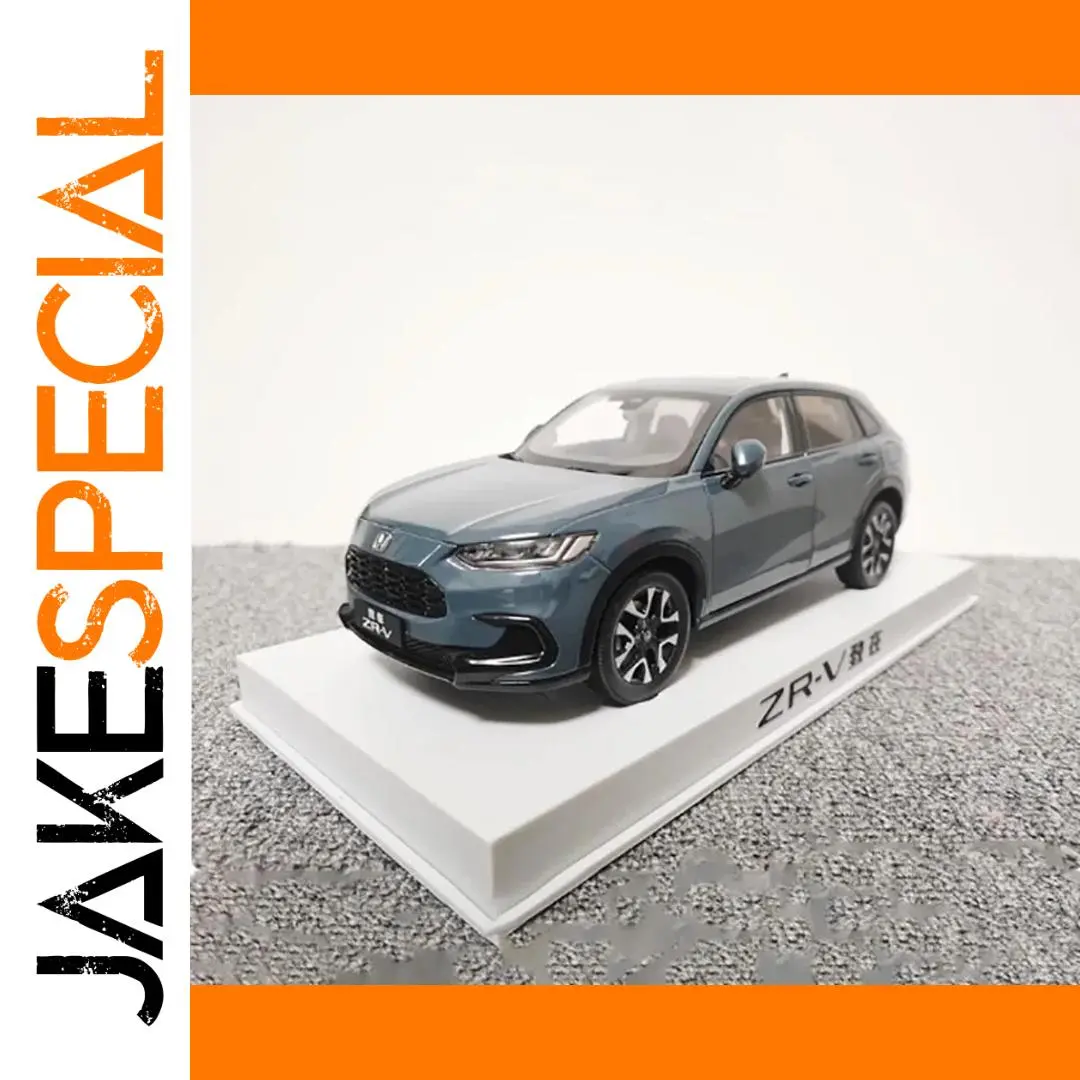 Honda ZR-V SUV Diecast Model 1/18 Scale in Metallic Blue 1 Honda ZR-V SUV Diecast Model 1/18 Scale in Metallic Blue