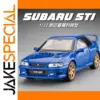 Vibrant Blue Subaru Impreza 1:32 Scale Diecast Model