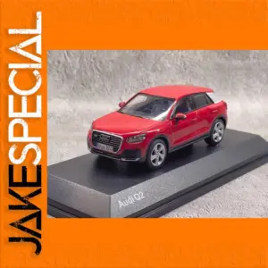 Red Audi Q2 1:43 Scale Diecast Model