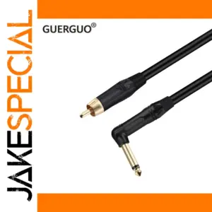 Premium 6.35mm Mono Audio Adapter Cable