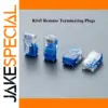 Premium RJ45 Resistor Termination Plugs Set of 10
