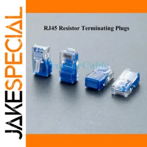 Premium RJ45 Resistor Termination Plugs Set of 10