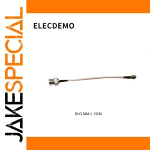 SMA to BNC RF Coaxial Data Cable 45cm