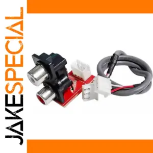 Audio Signal Cable with RCA and XH2.54mm Connectors