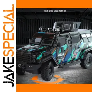 Explosion-Proof 1:24 Scale Toy Car with Lights