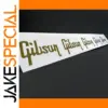 Gibson Gold Water Slide Decal Set for Guitar Pegheads