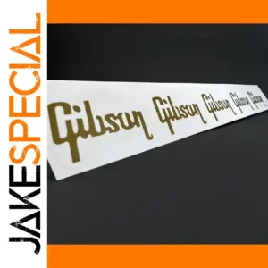Gibson Gold Water Slide Decal Set for Guitar Pegheads