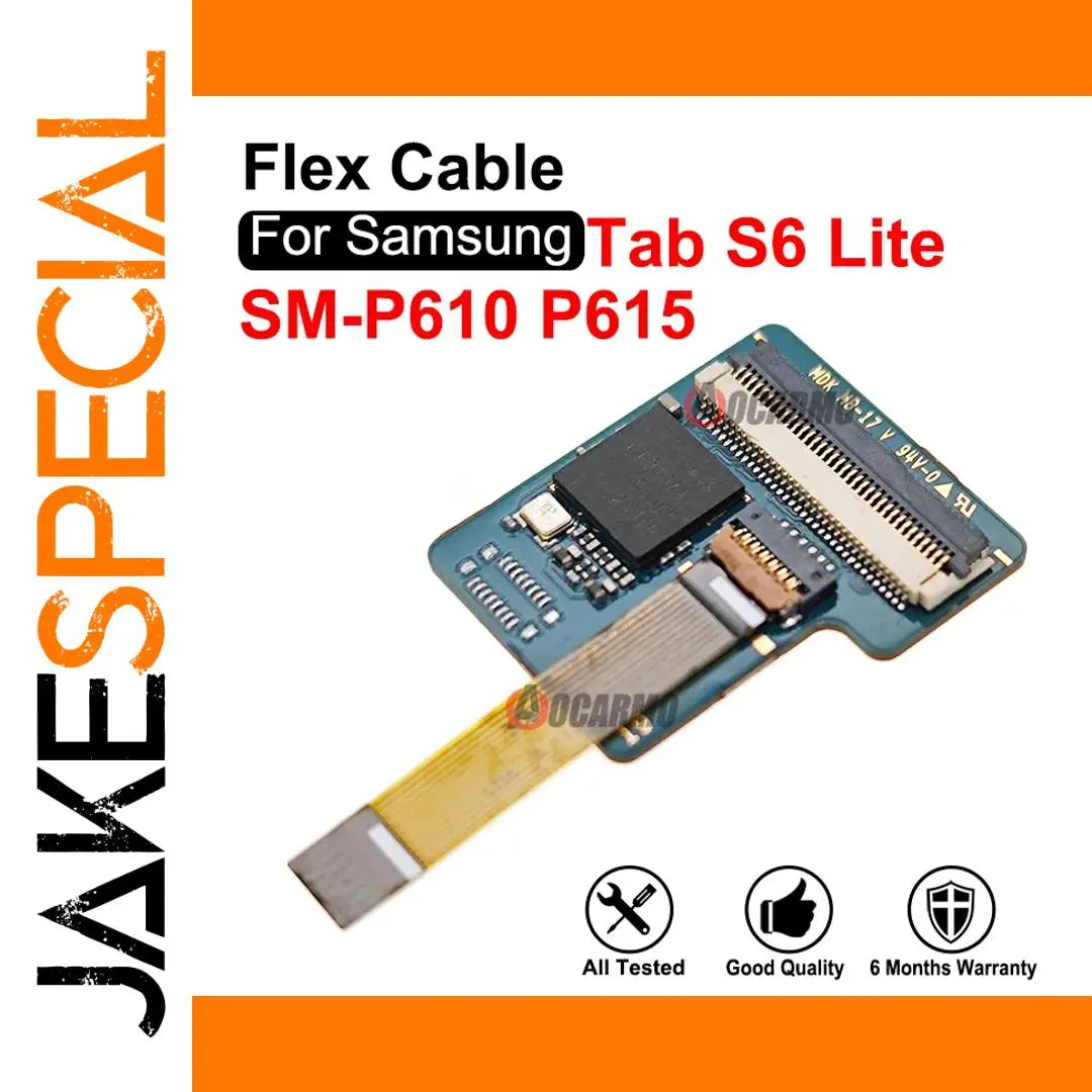 Samsung Galaxy Tab S6 Lite P610 P615 Flex Cable 1 Samsung Galaxy Tab S6 Lite P610 P615 Flex Cable