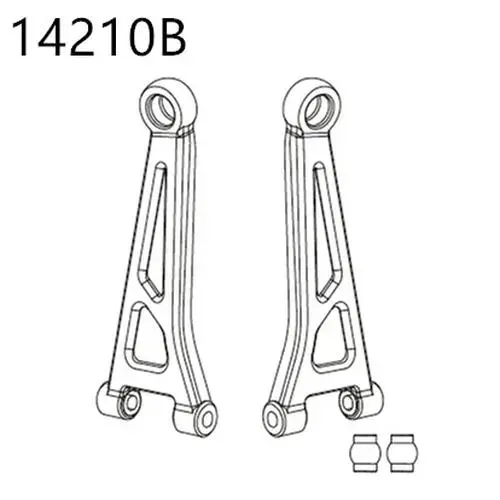 RC Car Upgrade Spare Parts Set for Models 14209 and 14210 2 RC Car Upgrade Spare Parts Set for Models 14209 and 14210 - Image 2