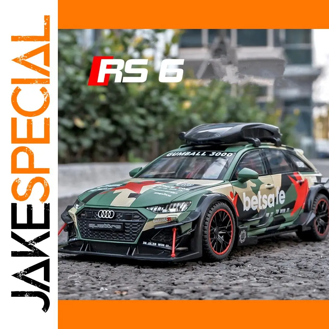 RS6 1/24 Diecast Alloy Rally Model 1 RS6 1/24 Diecast Alloy Rally Model