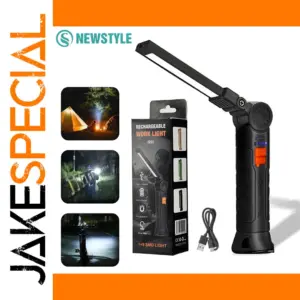 Portable COB Worklight with 450 Lumens