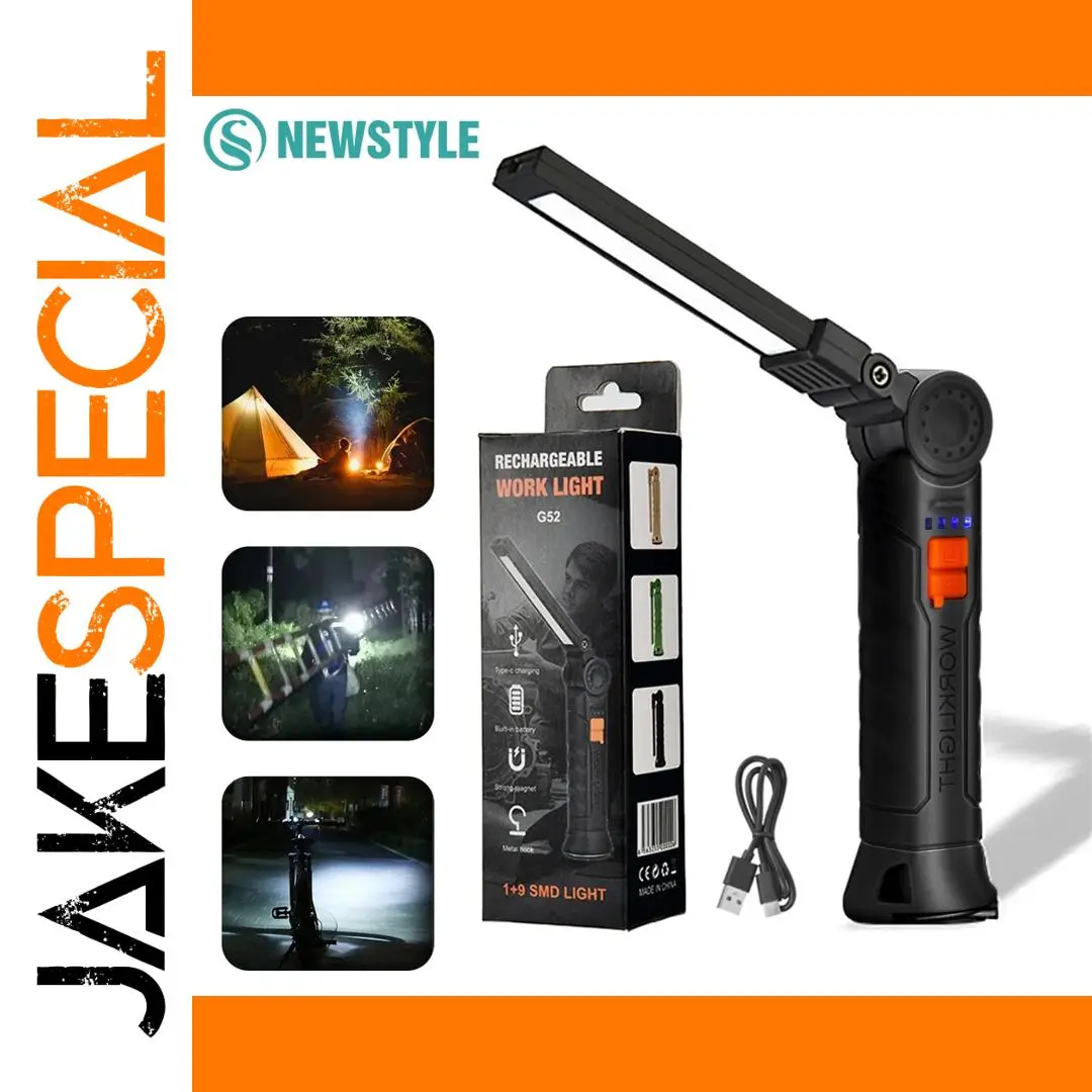 Portable COB Worklight with 450 Lumens 1 Portable COB Worklight with 450 Lumens