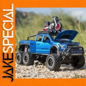 1:28 Ford Raptor F150 Alloy Diecast Model