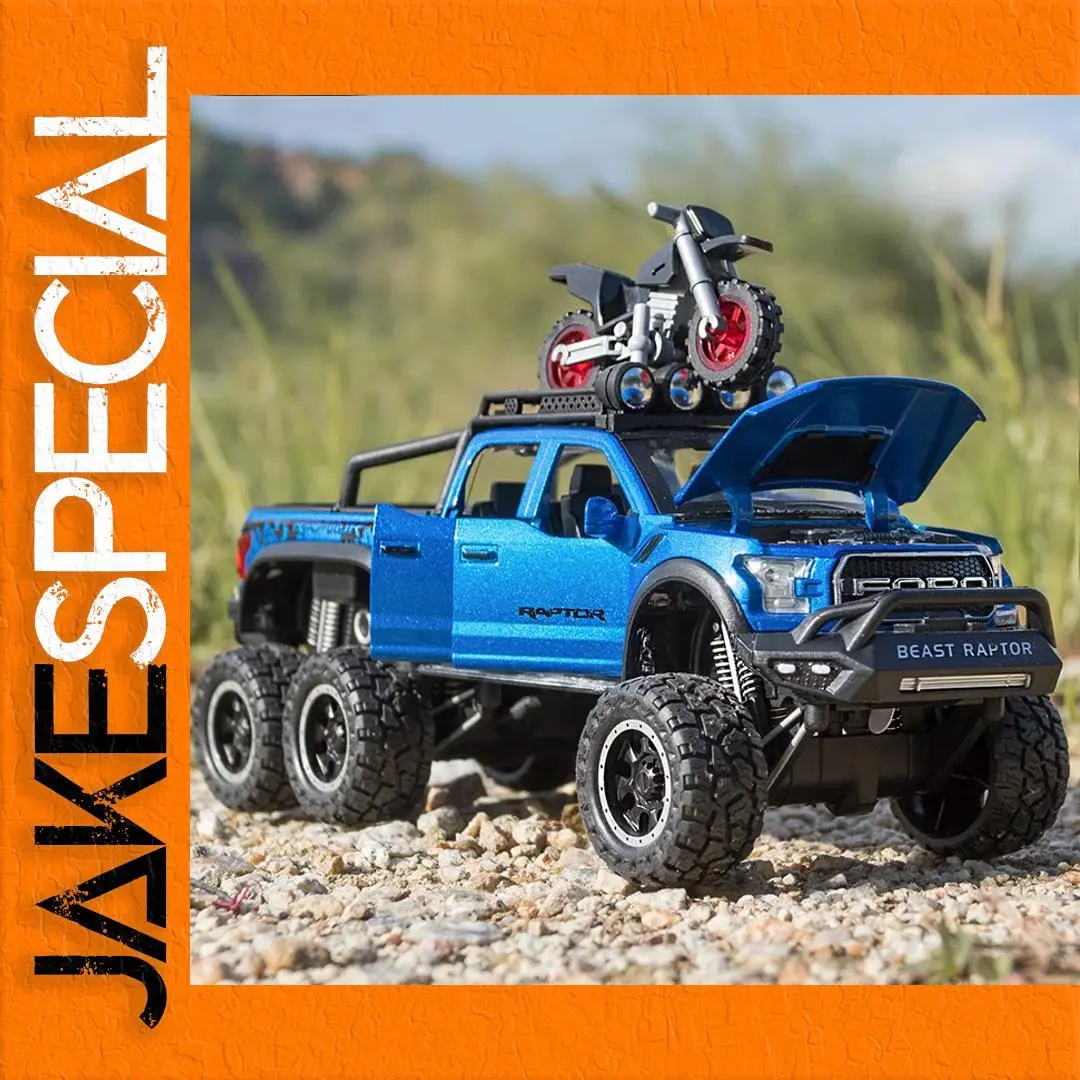 1:28 Ford Raptor F150 Alloy Diecast Model 1 1:28 Ford Raptor F150 Alloy Diecast Model