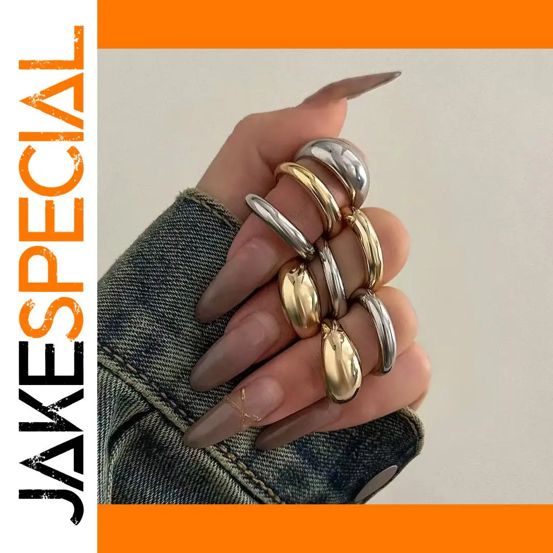 Adjustable Geometric Water-Bro Ring for Men & Women 1 Adjustable Geometric Water-Bro Ring for Men & Women