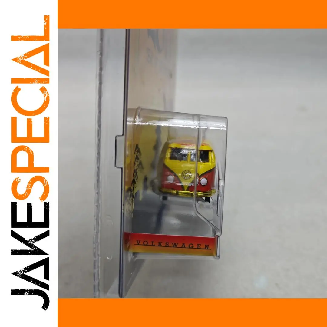 Vibrant Yellow Volkswagen T2 Van Diecast Model 1 Vibrant Yellow Volkswagen T2 Van Diecast Model