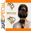 Elegant Gold Stainless Steel Hairpin Set