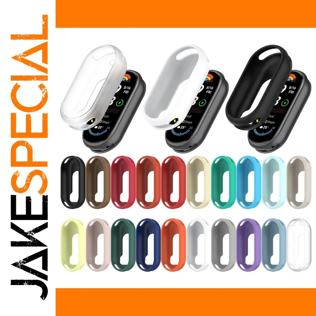 Silicone Case for Xiaomi Mi Band 8 & 9 1 Silicone Case for Xiaomi Mi Band 8 & 9
