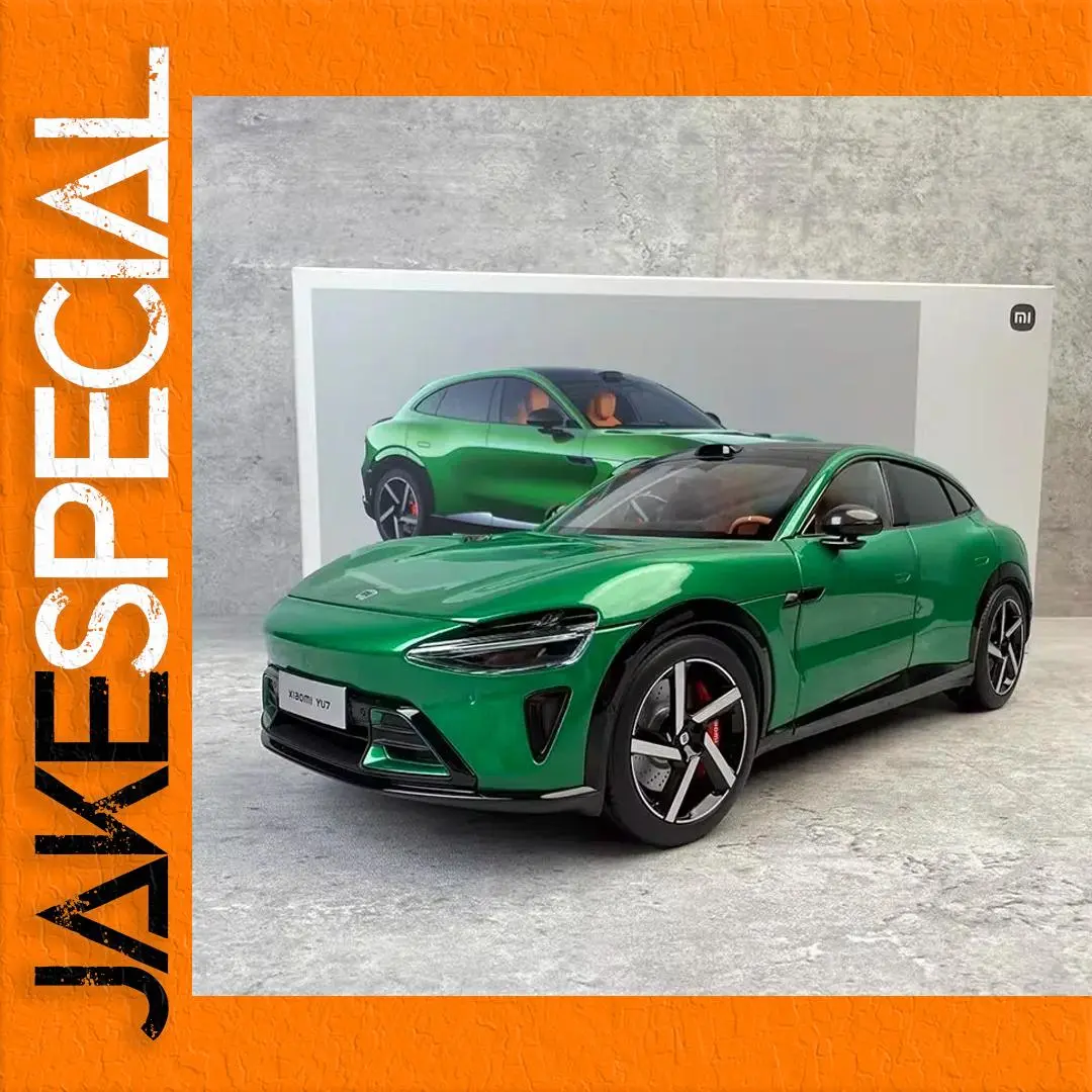 Vibrant Green Xiaomi YU7 Diecast Model Car 1 Vibrant Green Xiaomi YU7 Diecast Model Car