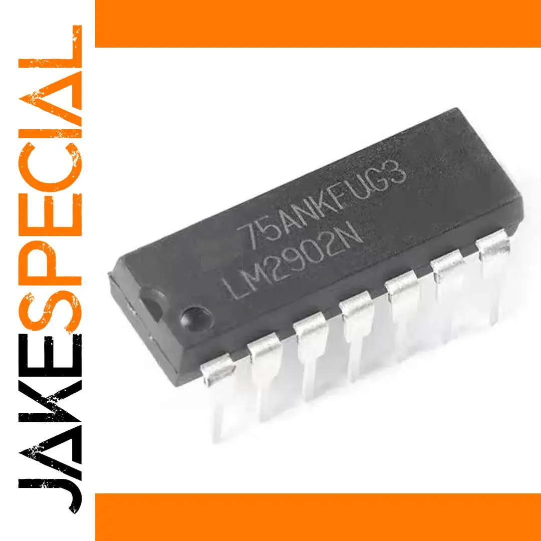 10-Pack LM2902N Operational Amplifier Chips 1 10-Pack LM2902N Operational Amplifier Chips