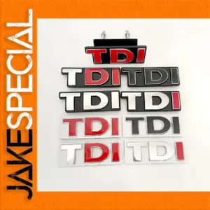 TDI Emblem Badge for Volkswagen Models