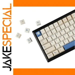 YMDK Soy Milk Theme 147 PBT Keycap Set