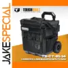 Heavy-Duty Rolling Tool Bag with Large Mouth Opening