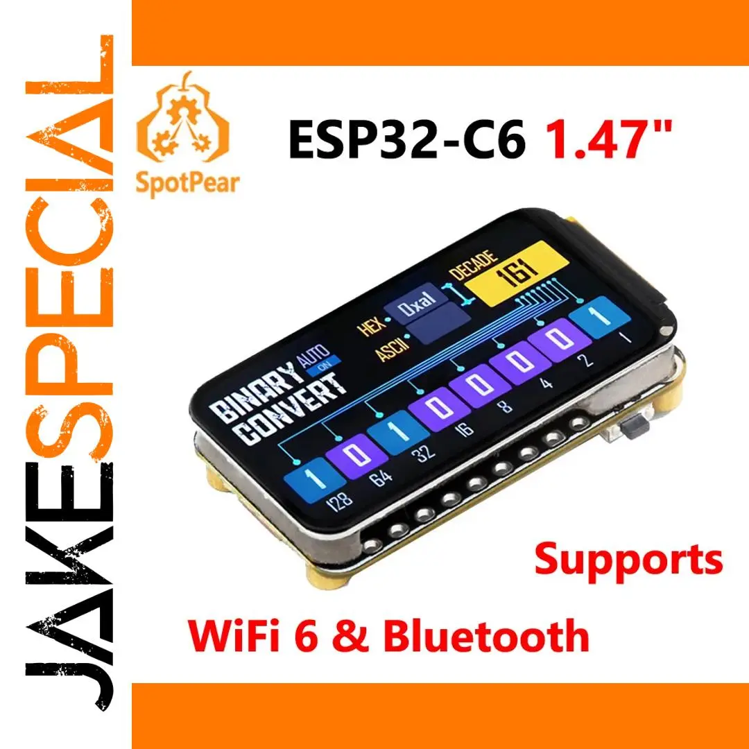 Waveshare ESP32-C6 1.47-Inch Touchscreen Board 1 Waveshare ESP32-C6 1.47-Inch Touchscreen Board